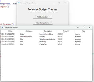 Build a Personal Budget Tracker with Tkinter and SQLite in Python ...